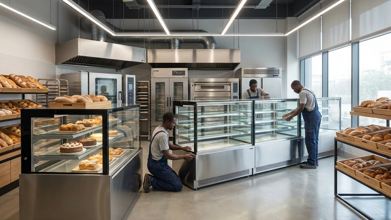 Boulangerie Calafatas - Installation complète équipements froid et cuisson