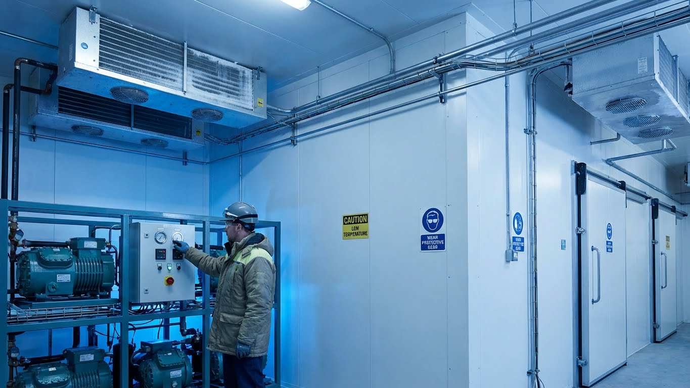 SIPAL - Conception et montage de chambres froides négatives