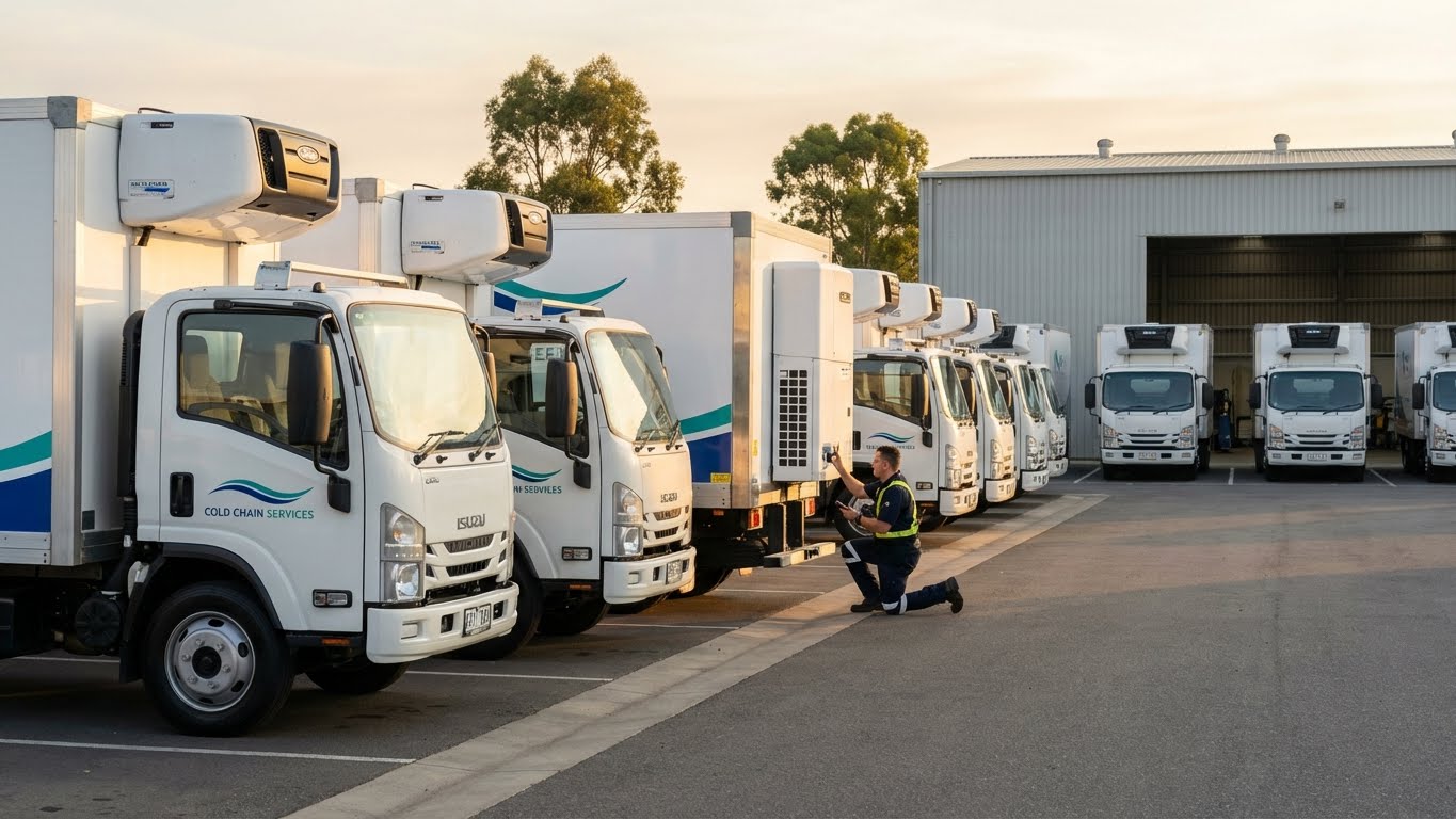 Maintenance des camions frigorifiques
